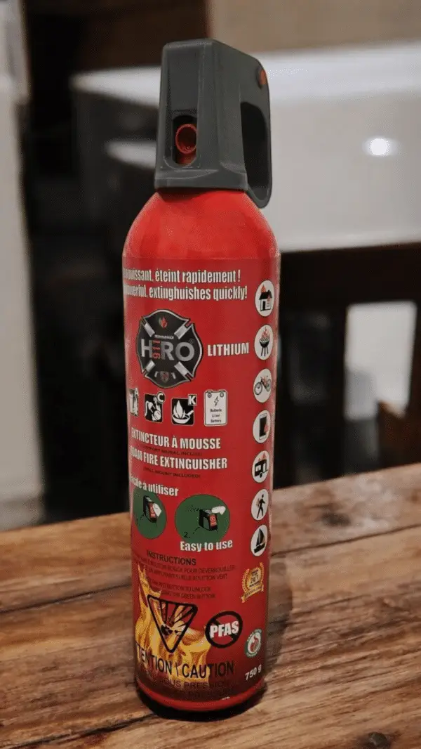 HERO 911 / Reinoldmax+ extincteur batterie au lithium - Image 5