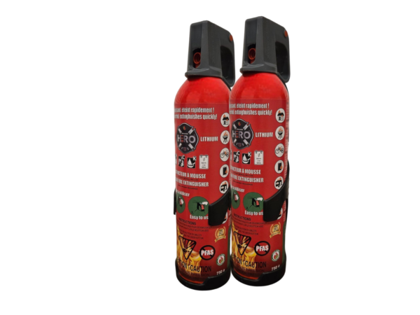 2 x HERO 911 / Reinoldmax+ extincteur pour batteries au lithium