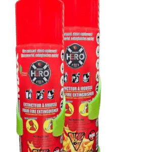 2 x extincteurs à mousse HERO 911 / Reinoldmax 500 ml