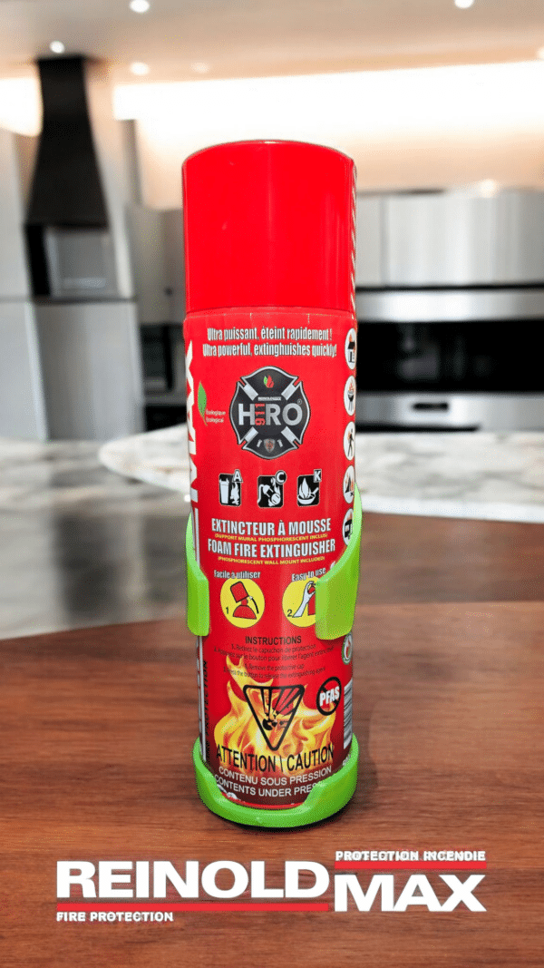 2 x HERO 911 / Reinoldmax 500 ml foam fire extinguishers - Image 4